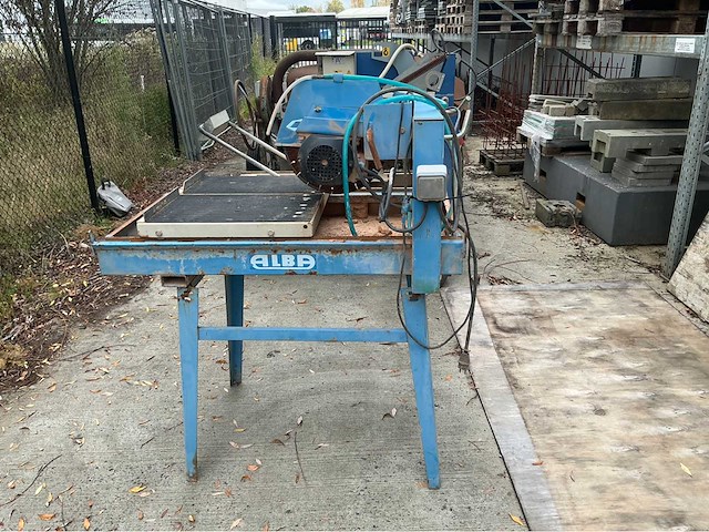 Alba steenzaag machine - afbeelding 2 van  2