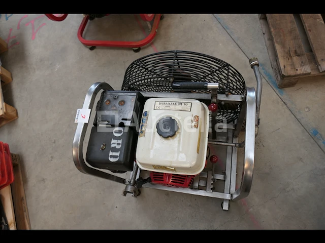 Albag hurricane hm 20 benzine motor ventilator - afbeelding 3 van  9