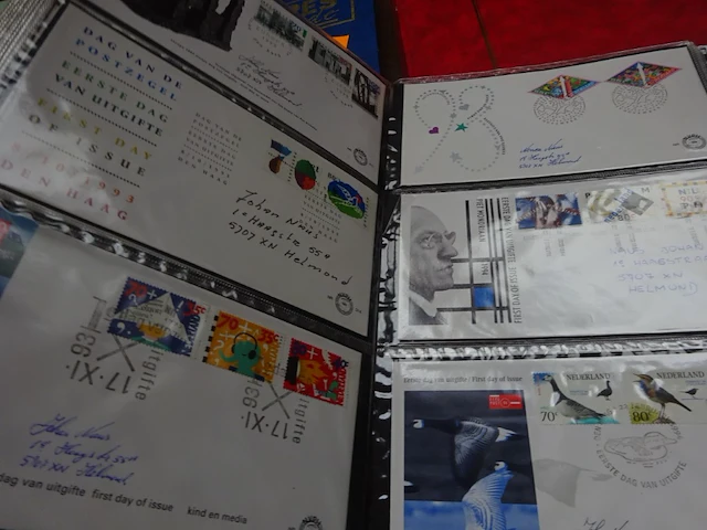 Album fdc's nederland 90 stuks - afbeelding 2 van  4