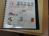 Album met nederlandse en belgische fdc's +-40stuks - afbeelding 2 van  5