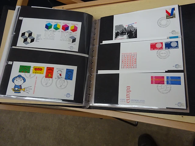Album met nederlandse en belgische fdc's +-40stuks - afbeelding 5 van  5