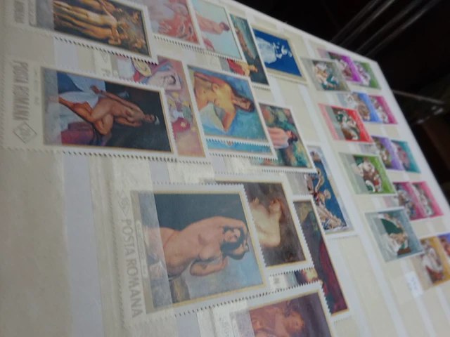 Album met oa. schilderijen, postfris - afbeelding 3 van  3