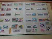 Album postzegels treinen +-400 stuks - afbeelding 2 van  3