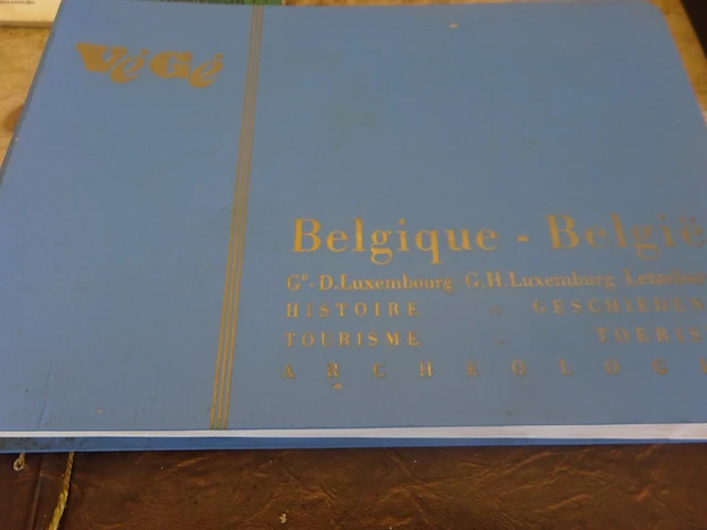 Album végé met geschiedenis belgië en album koningin astrid cote d'or - afbeelding 3 van  4