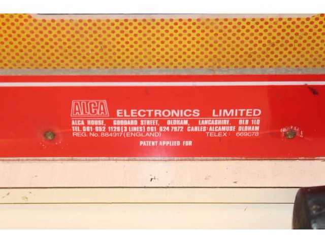 Alca electronics limited - strike - kop van jut speelautomaat - afbeelding 4 van  5