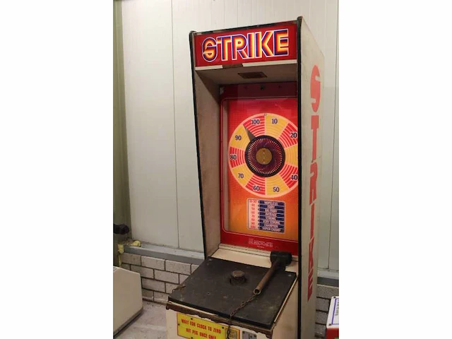 Alca electronics limited - strike - kop van jut speelautomaat - afbeelding 5 van  5