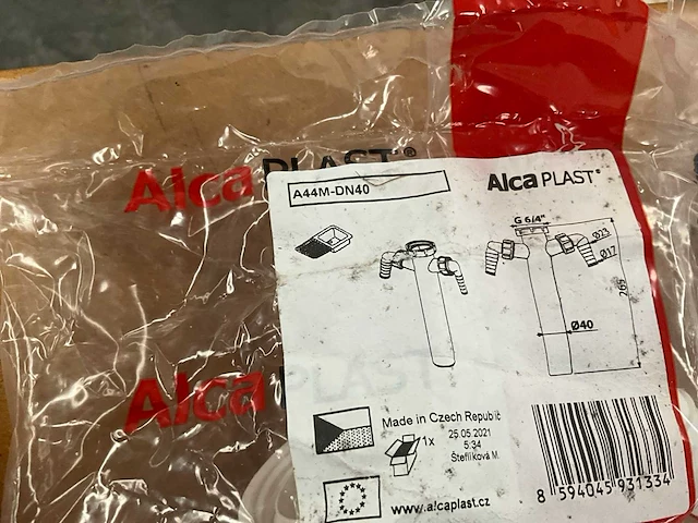 Alca plast diverse sifons (60x) - afbeelding 12 van  12