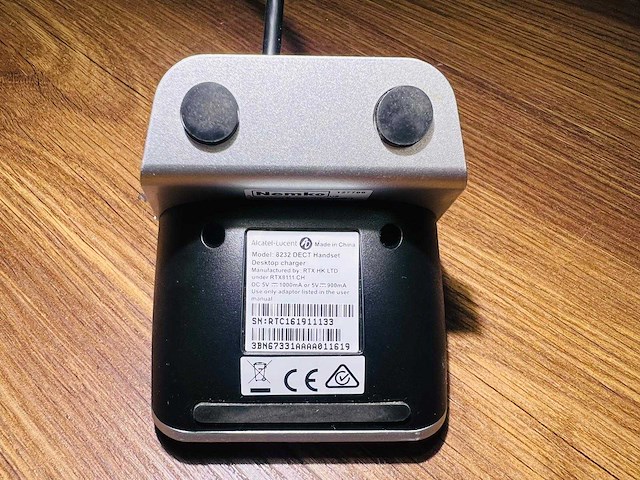 Alcatel lucent - 8232 - dect - voip telefoon (11x) - afbeelding 3 van  6