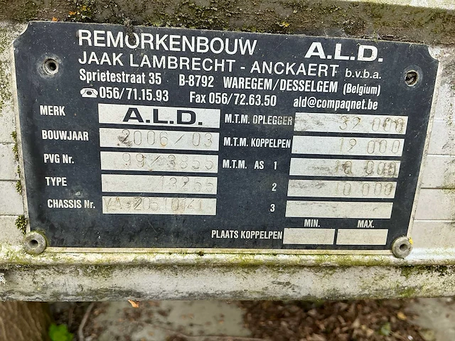Ald 13255 oplegger - afbeelding 5 van  14