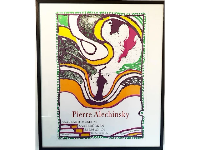 Alechinsky - gesigneerd - afbeelding 1 van  1