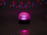 Alecto le-360 led disco lamp - geeft het effect van een echte discobol - zwart/ multi - afbeelding 7 van  9