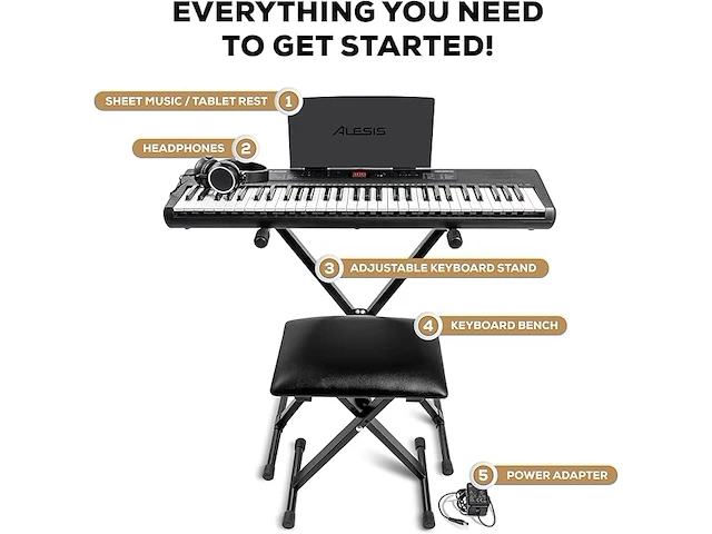 Alesis melody 61 keyboard - afbeelding 3 van  8