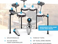 Alesis nitro max kit elektrisch drumstel - afbeelding 3 van  5