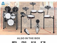 Alesis nitro max kit elektrisch drumstel - afbeelding 4 van  5