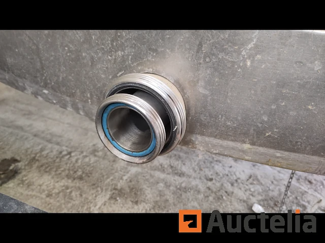 Alfa-laval 1500l rvs melktank functioneel, koud hs - afbeelding 5 van  11