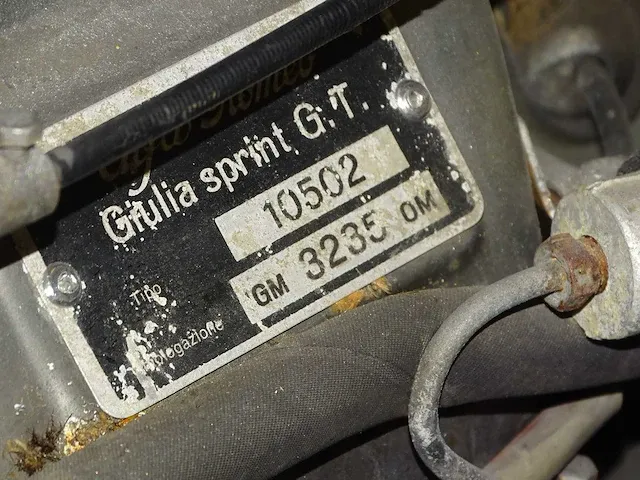 Alfa romeo giulia sprint gt - afbeelding 42 van  48