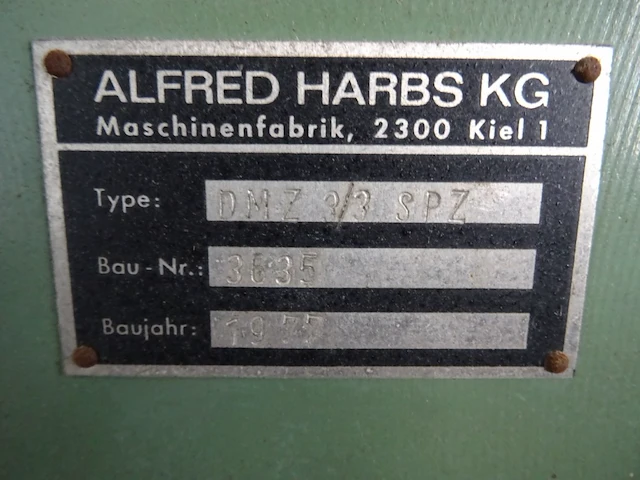 Alfred harbs dmz 3/3 sp7 pennenbank - afbeelding 2 van  13