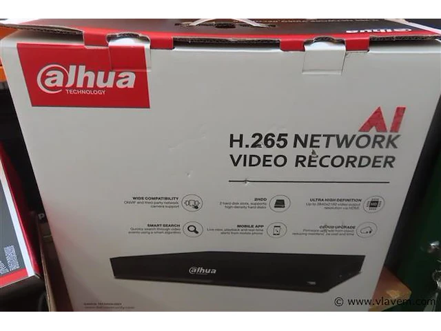 Alhua camerasysteem (videorecorder en 2 camera's) - afbeelding 2 van  7