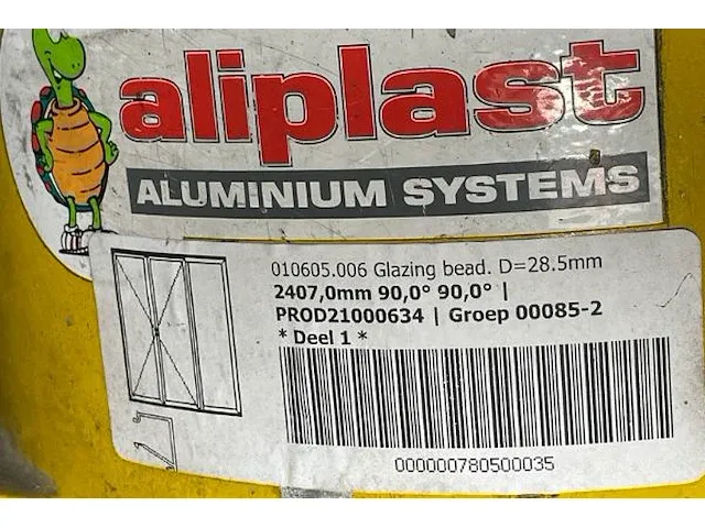 Aliplast metaalbewerkingsmachine - afbeelding 3 van  6