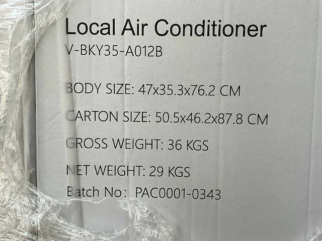Alixo alx-9000 mobiele airco - afbeelding 4 van  7