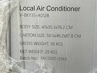 Alixo alx-9000 mobiele airco - afbeelding 4 van  7