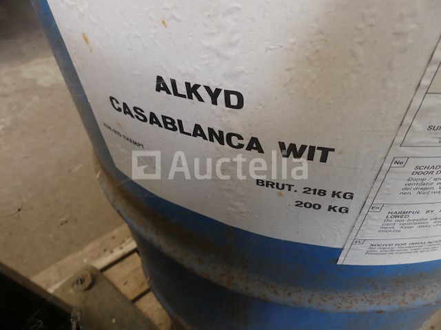 Alkyd casablanca drum paint - afbeelding 2 van  5