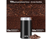 All-in-one koffie & kruiden molen - 200w molen - crème kleur (x221) - afbeelding 6 van  11