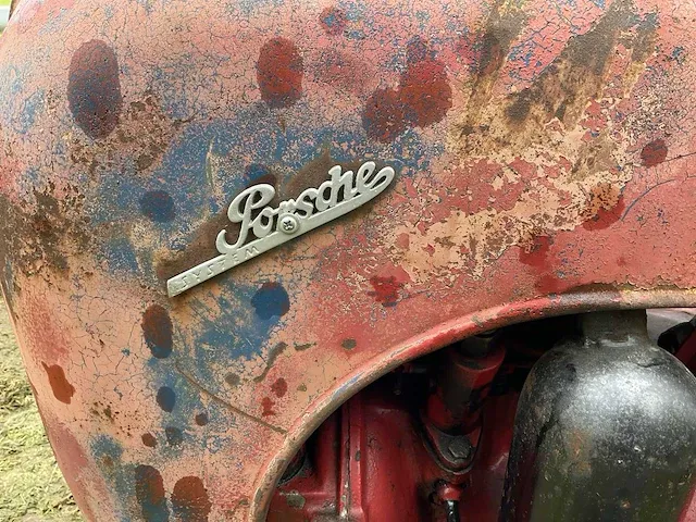Allagaier porsche oldtimer tractor - 1955 - afbeelding 8 van  19