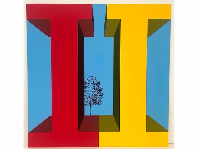Allan d’arcangelo - june, 1969 - zeefdruk - afbeelding 2 van  3