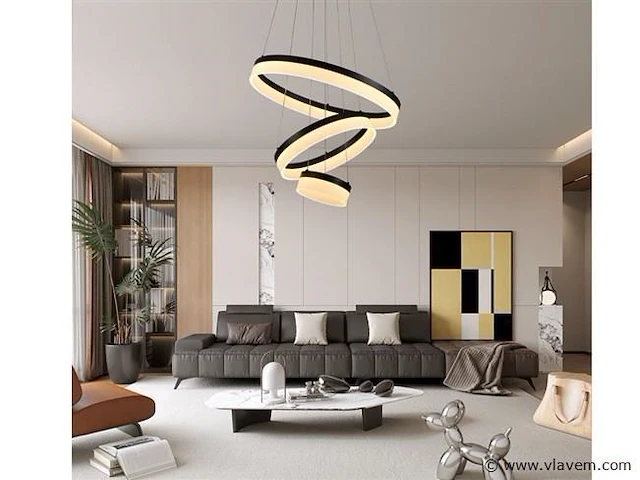 Allegra 360 design armatuur zwart - afbeelding 7 van  8