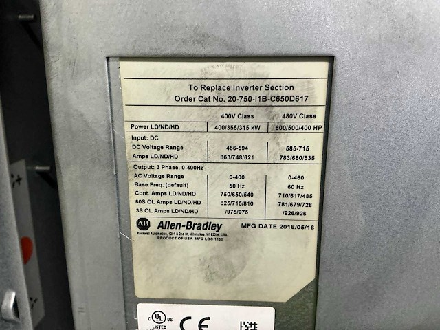 Allen-bradley powerflex 755 frequentieregelaar - afbeelding 6 van  7