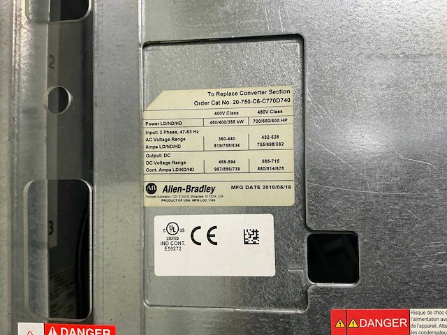 Allen-bradley powerflex 755 frequentieregelaar - afbeelding 7 van  7