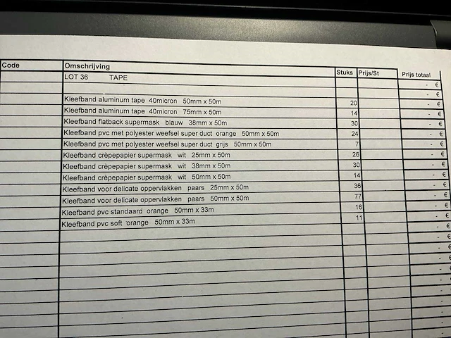 Allerlei tapes - afbeelding 5 van  5