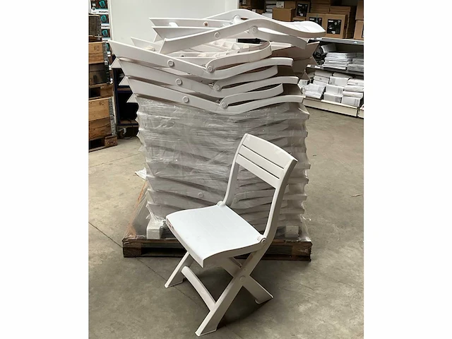 Allibert tacoma opvouwbare tuinstoel (24x) - afbeelding 2 van  4