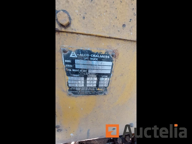 Allis chalmers ace 30 24 heftruck - afbeelding 13 van  15