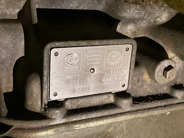 Allison versnellingsbak mt635 8x - afbeelding 19 van  31