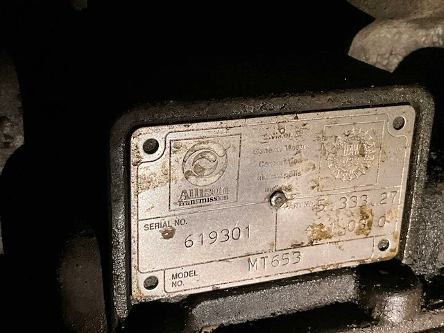 Allison versnellingsbak mt635 8x - afbeelding 25 van  31