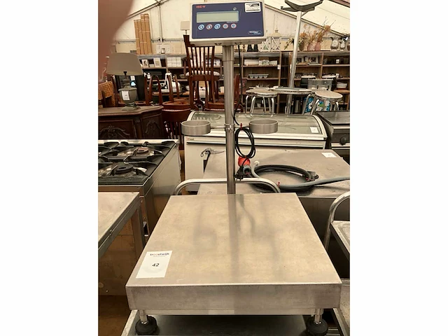 Allscales europe isc-v rvs weegschaal - afbeelding 1 van  3