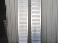 Alluminium oprijplaten 3x0.36m 2500kg nieuw