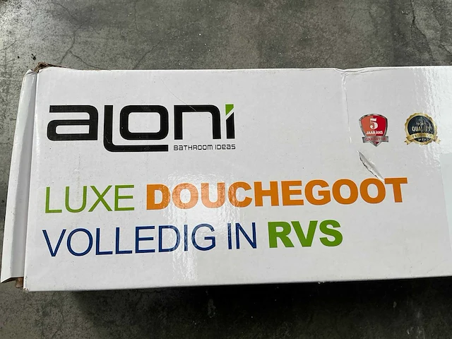 Aloni rvs douchegoot - afbeelding 3 van  3