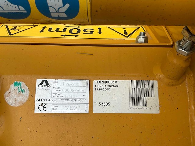 Alpego tr26 klepelmaaier - afbeelding 8 van  11