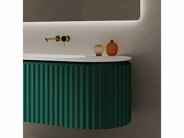 Alpha design - badkamermeubel - effen groen - afbeelding 4 van  5