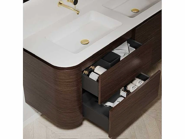 Alpha design - badkamermeubel - massief hout - afbeelding 4 van  5