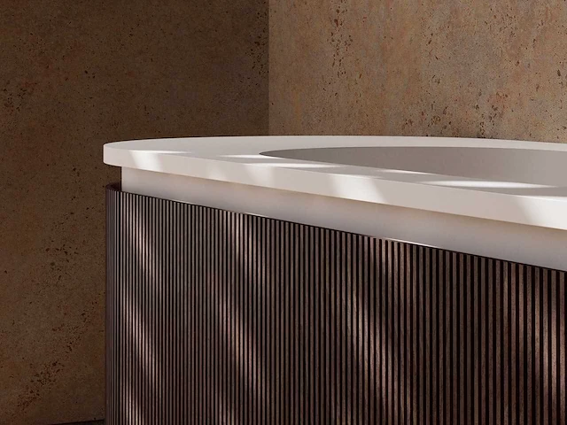 Alpha design - badkamermeubel - walnoot - afbeelding 4 van  5