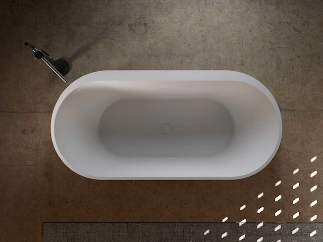 Alpha design - heupbad - massief oppervlak walnoot - afbeelding 4 van  5