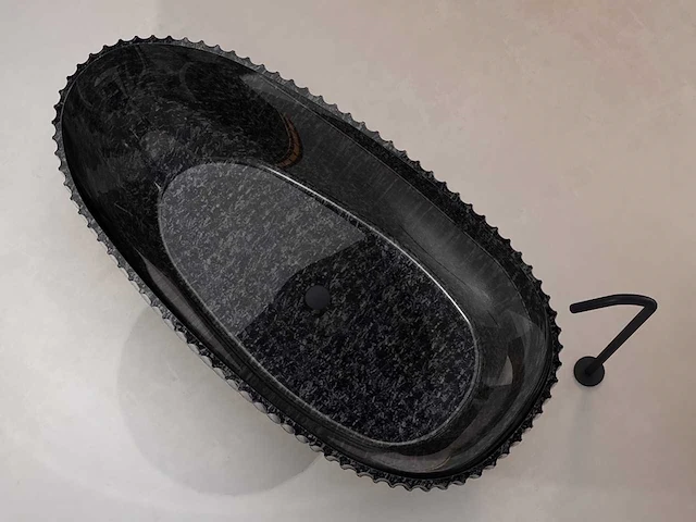 Alpha design - heupbad - met koolstofvezel bekleed - afbeelding 3 van  3