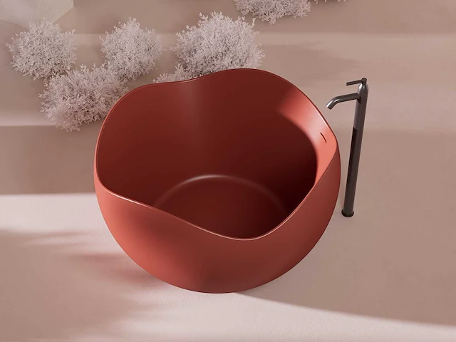 Alpha design - heupbad - solid surface lotus - afbeelding 2 van  3
