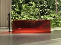 Alpha design - heupbad - transparant rood - afbeelding 2 van  5