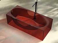Alpha design - heupbad - transparant rood - afbeelding 4 van  5