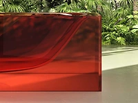 Alpha design - heupbad - transparant rood - afbeelding 3 van  5